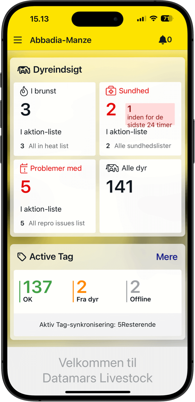 Active Tag app